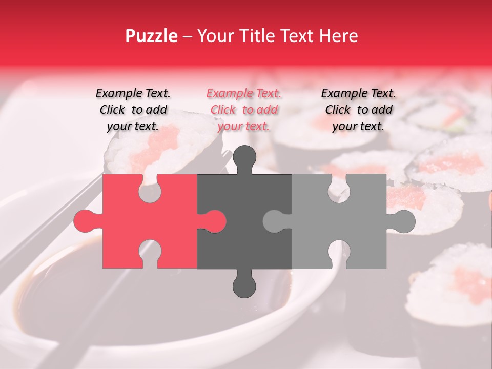 Fresh Traditional Seafood PowerPoint Template