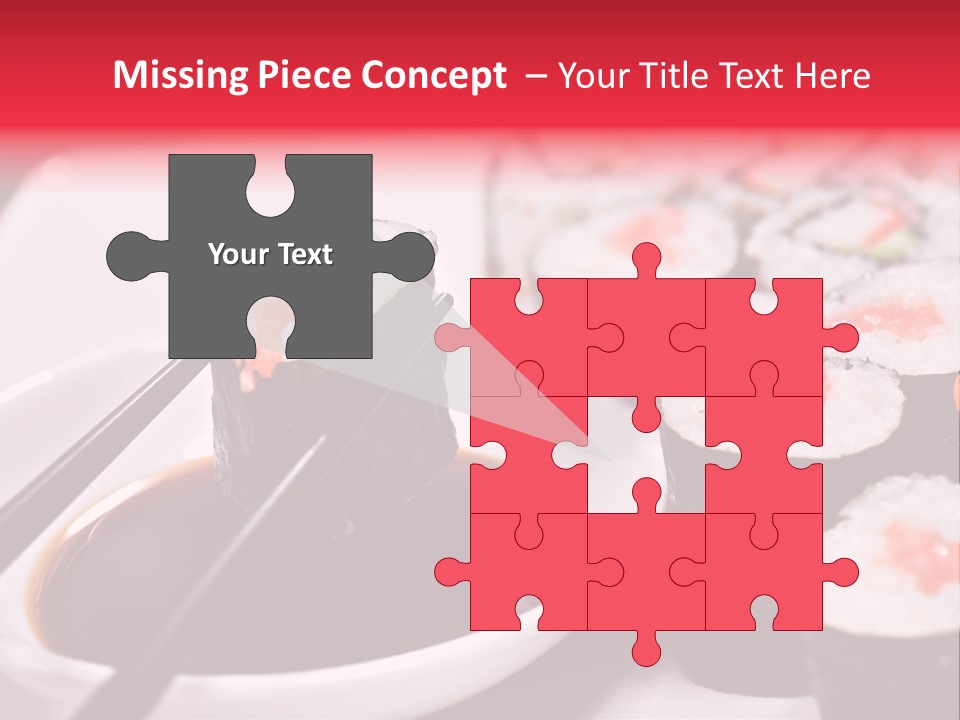 Fresh Traditional Seafood PowerPoint Template