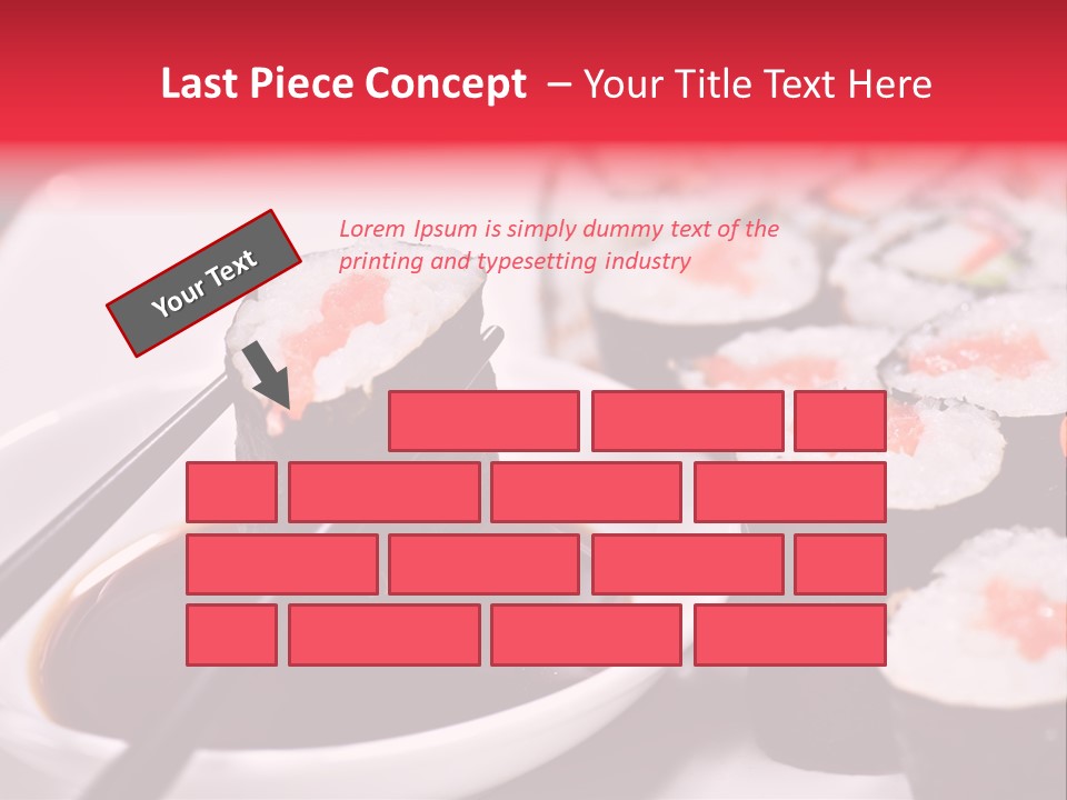 Fresh Traditional Seafood PowerPoint Template