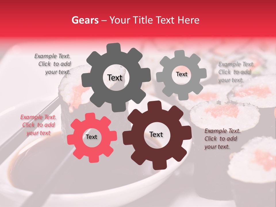 Fresh Traditional Seafood PowerPoint Template