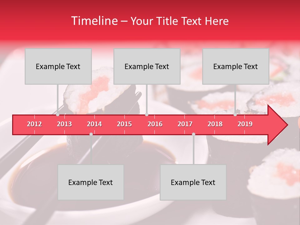 Fresh Traditional Seafood PowerPoint Template