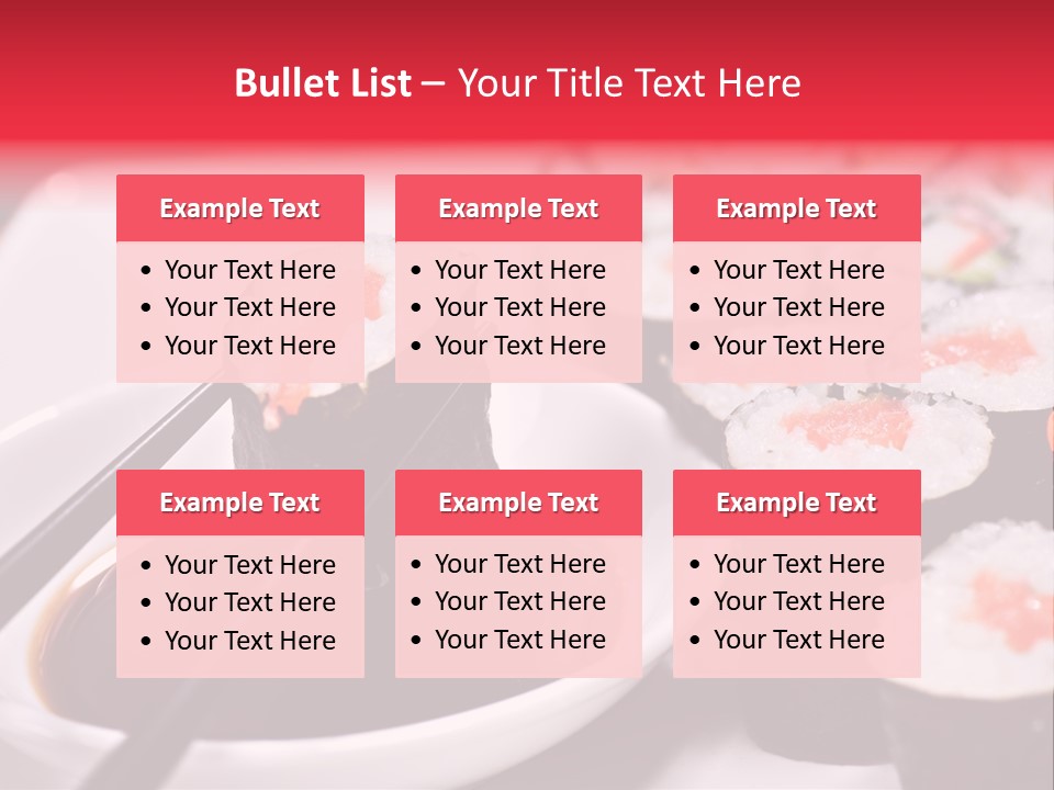 Fresh Traditional Seafood PowerPoint Template