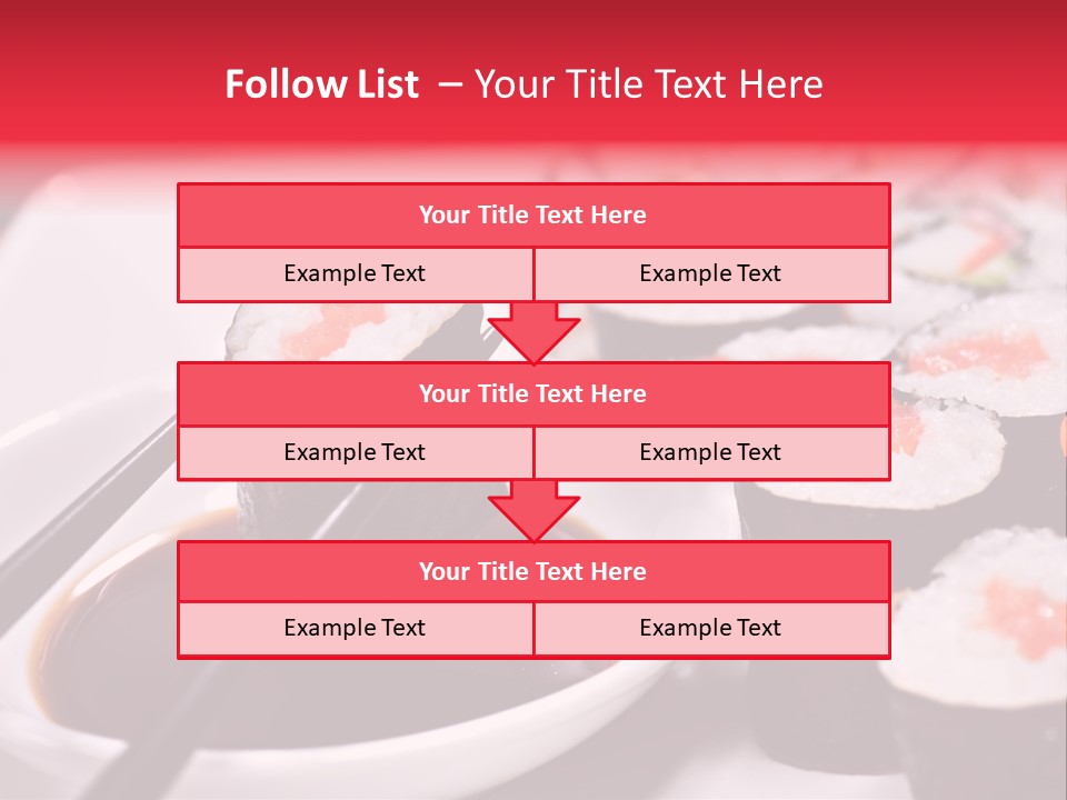 Fresh Traditional Seafood PowerPoint Template