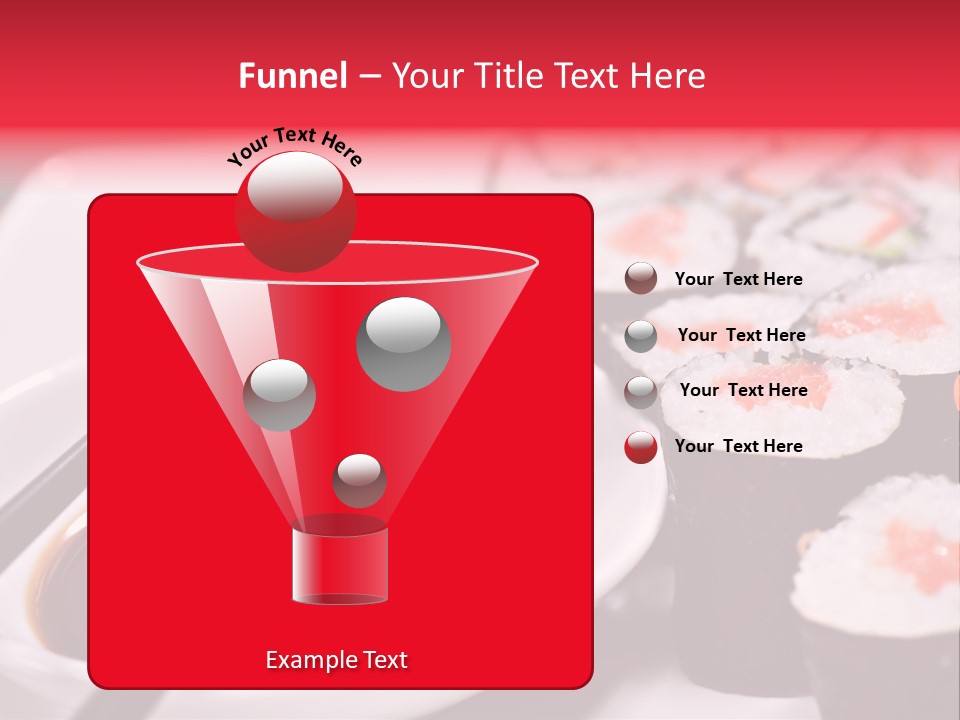 Fresh Traditional Seafood PowerPoint Template