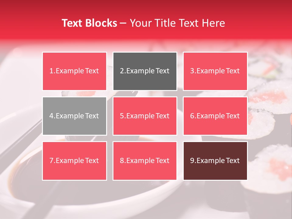 Fresh Traditional Seafood PowerPoint Template