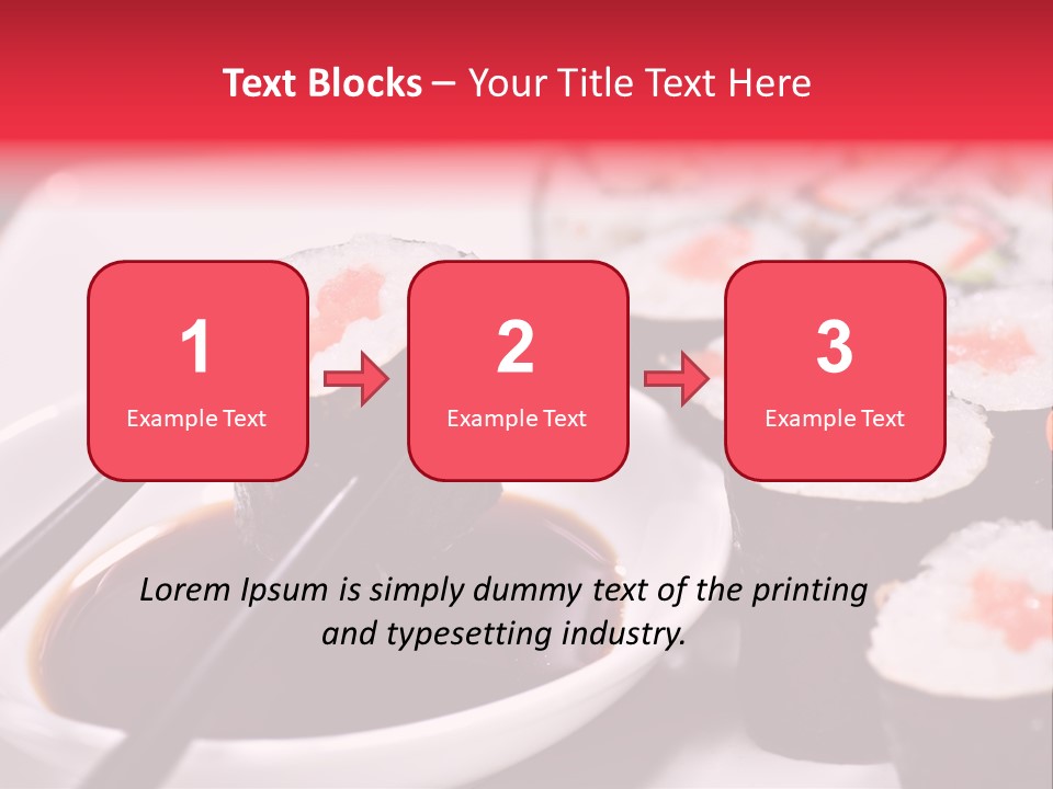 Fresh Traditional Seafood PowerPoint Template