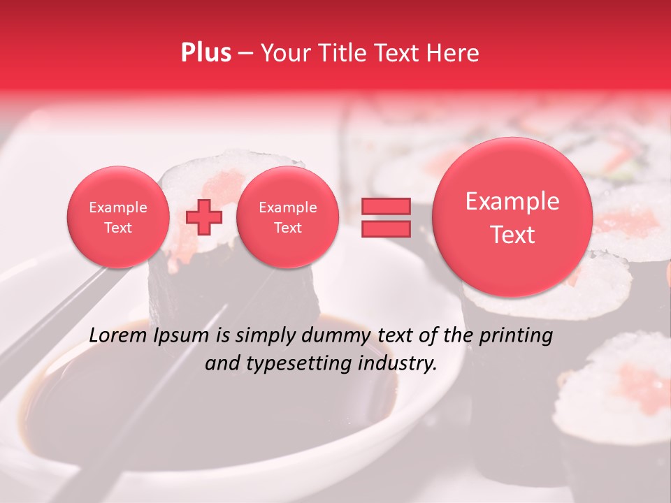 Fresh Traditional Seafood PowerPoint Template