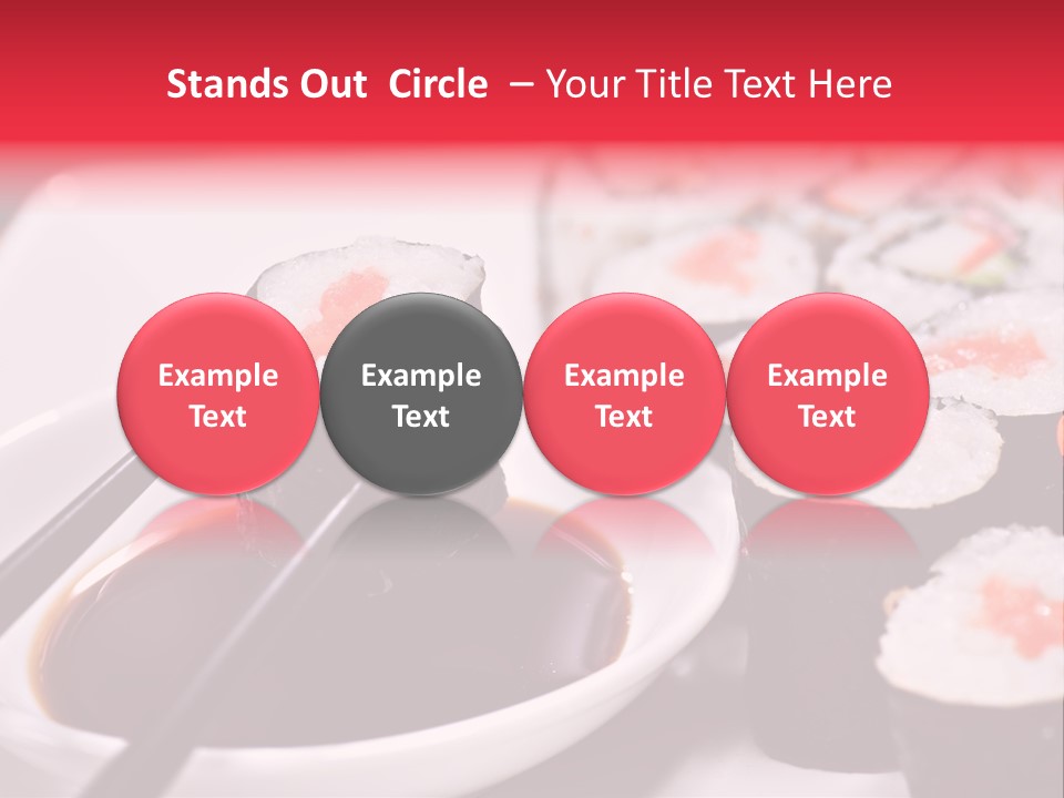 Fresh Traditional Seafood PowerPoint Template