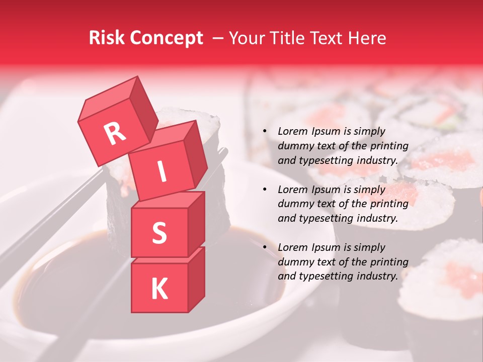 Fresh Traditional Seafood PowerPoint Template