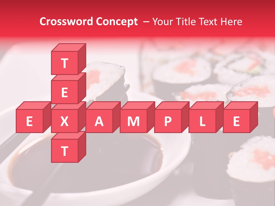 Fresh Traditional Seafood PowerPoint Template