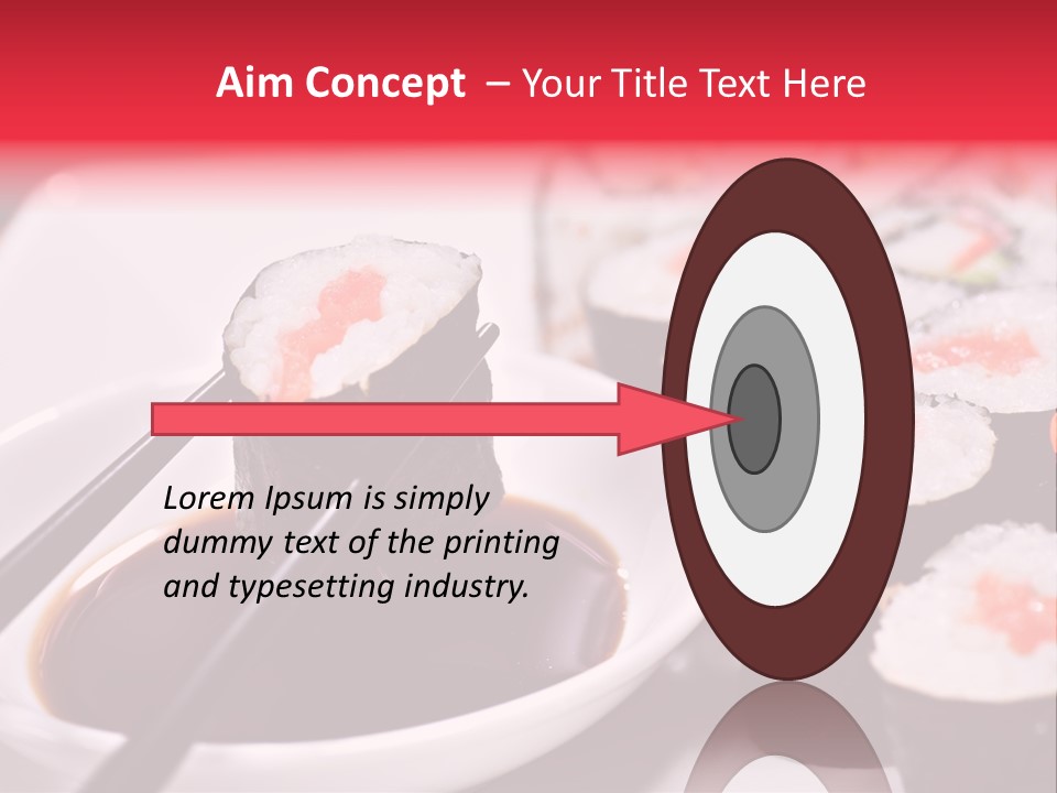 Fresh Traditional Seafood PowerPoint Template