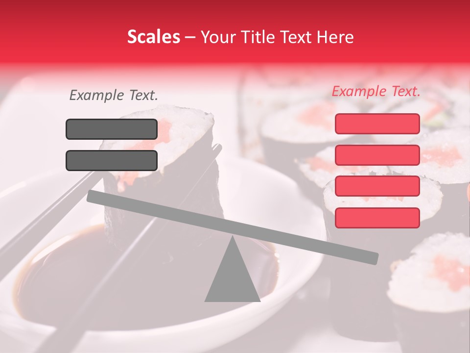 Fresh Traditional Seafood PowerPoint Template