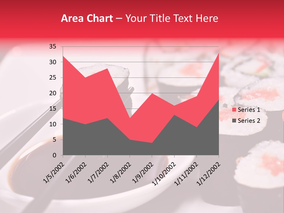 Fresh Traditional Seafood PowerPoint Template