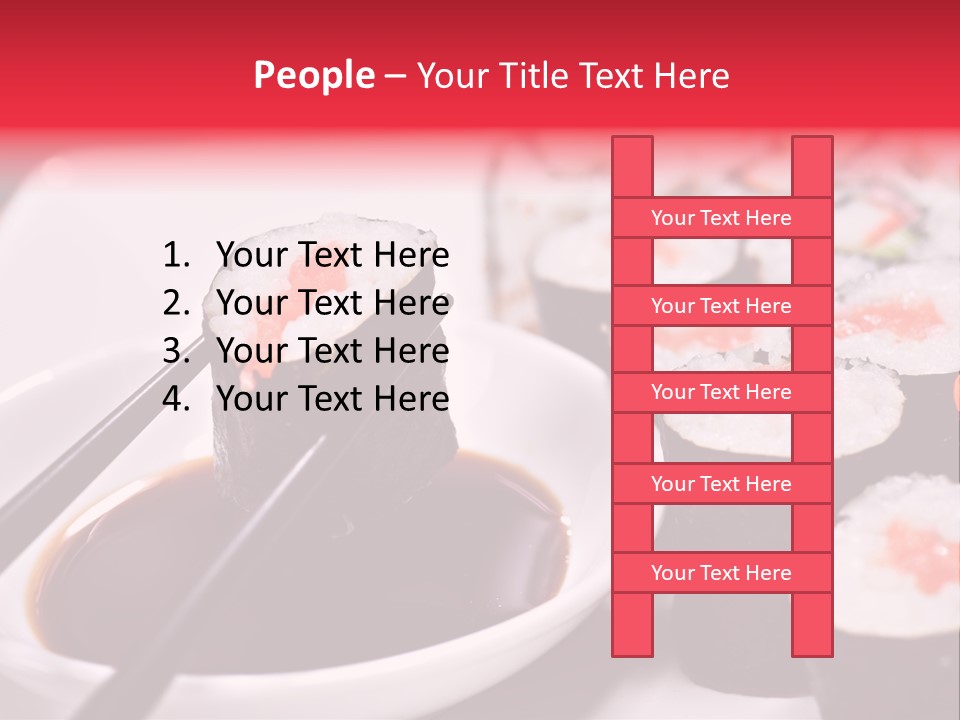 Fresh Traditional Seafood PowerPoint Template