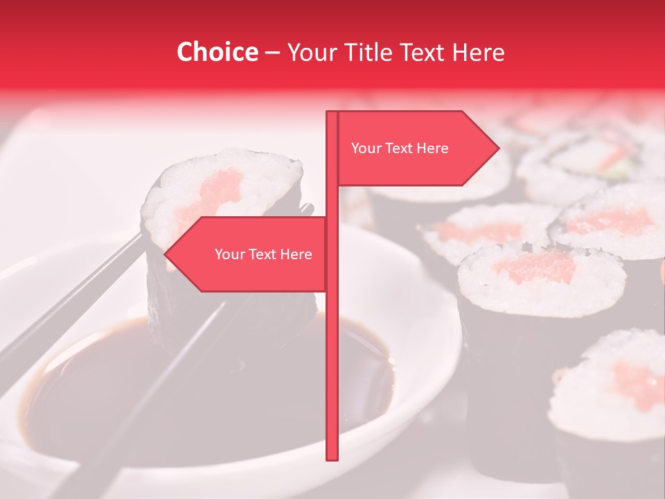 Fresh Traditional Seafood PowerPoint Template
