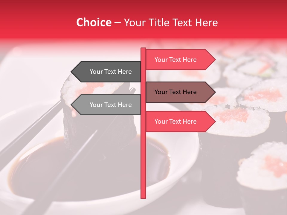 Fresh Traditional Seafood PowerPoint Template