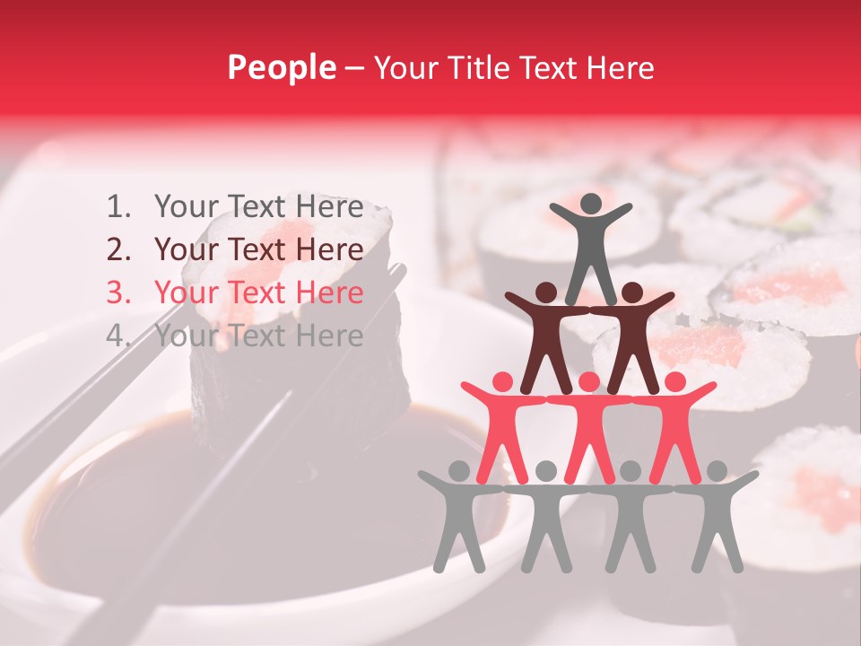 Fresh Traditional Seafood PowerPoint Template