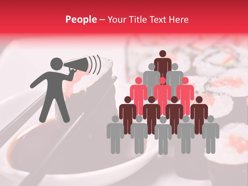 Fresh Traditional Seafood PowerPoint Template