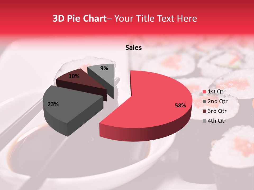 Fresh Traditional Seafood PowerPoint Template