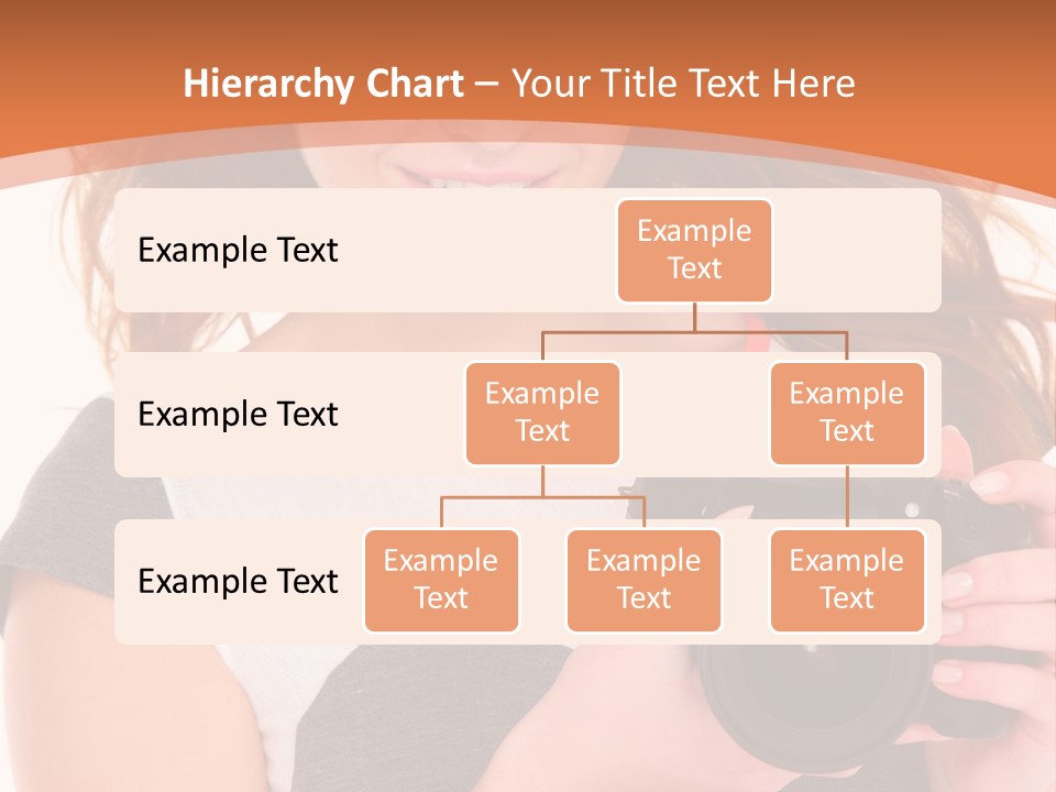 Dress Brunette Background PowerPoint Template