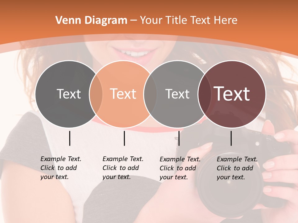 Dress Brunette Background PowerPoint Template