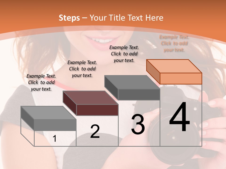 Dress Brunette Background PowerPoint Template