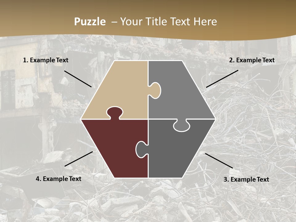 Terrorism Danger Impact PowerPoint Template