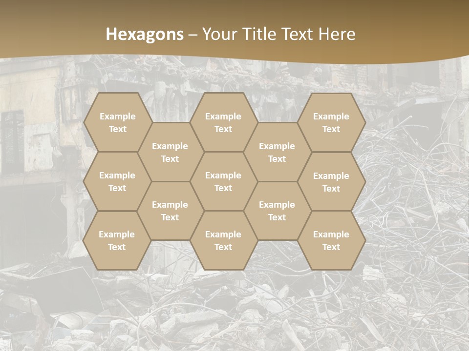 Terrorism Danger Impact PowerPoint Template