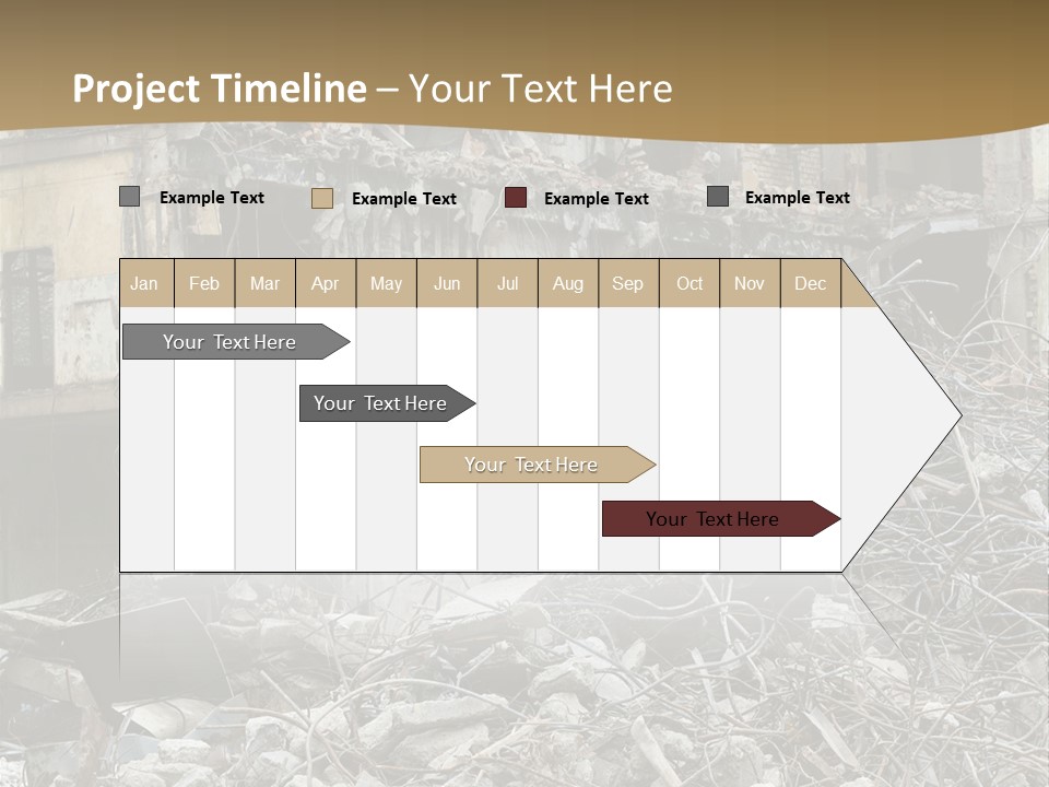 Terrorism Danger Impact PowerPoint Template