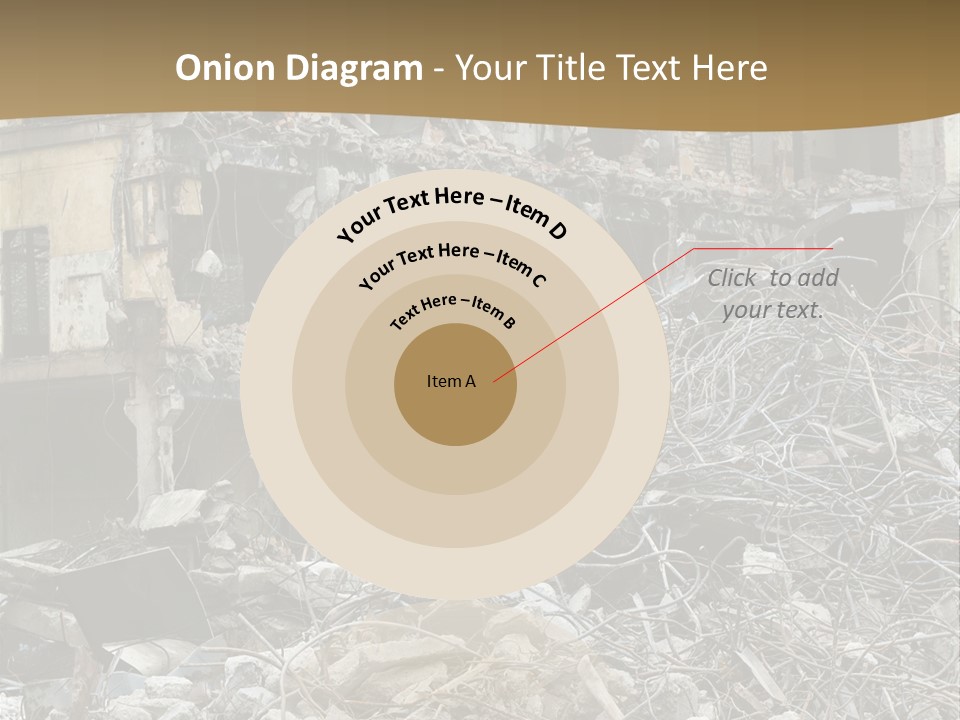 Terrorism Danger Impact PowerPoint Template