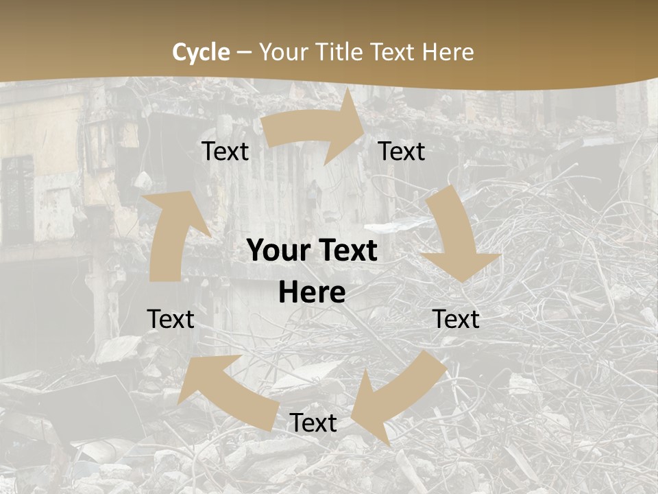 Terrorism Danger Impact PowerPoint Template