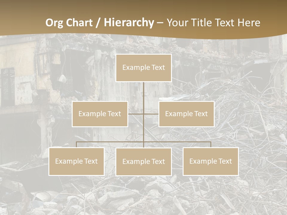 Terrorism Danger Impact PowerPoint Template