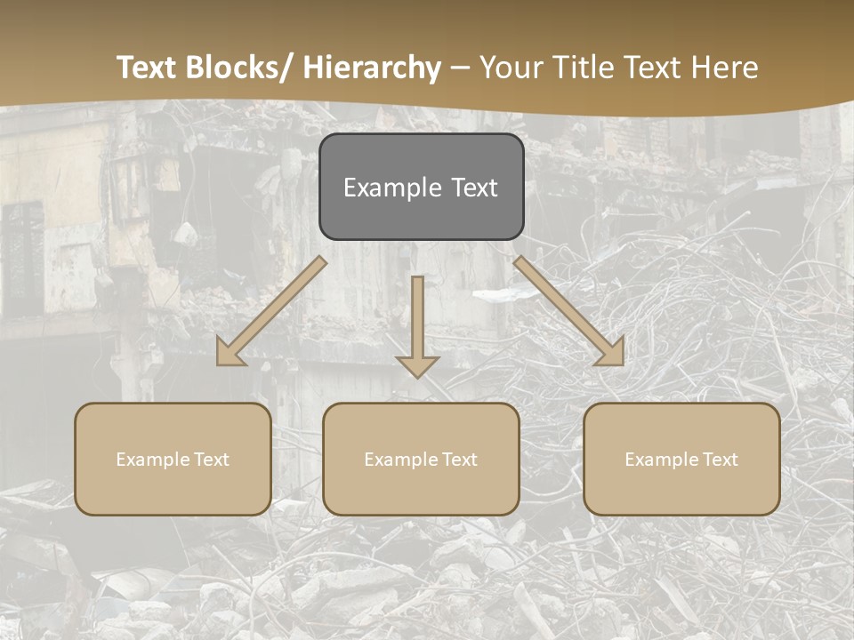 Terrorism Danger Impact PowerPoint Template