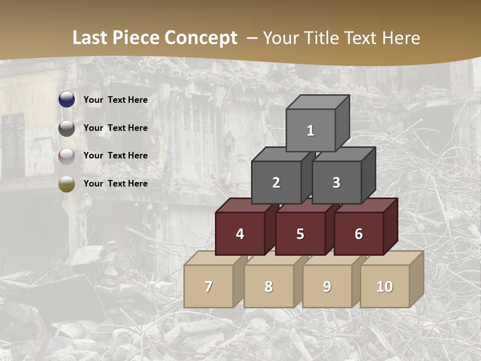 Terrorism Danger Impact PowerPoint Template