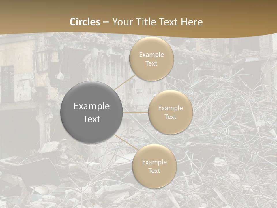 Terrorism Danger Impact PowerPoint Template