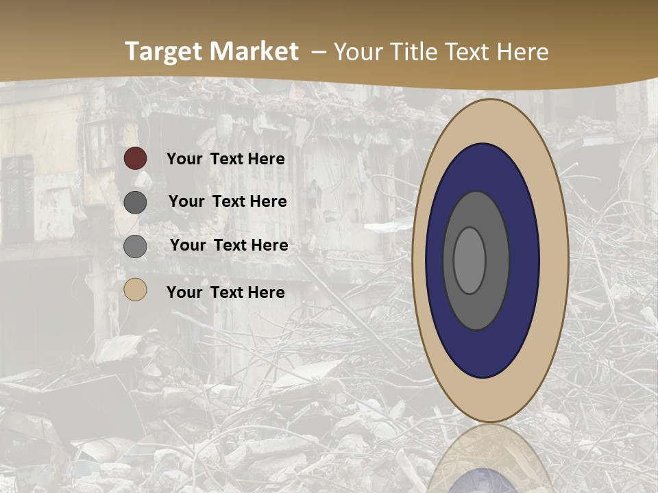 Terrorism Danger Impact PowerPoint Template
