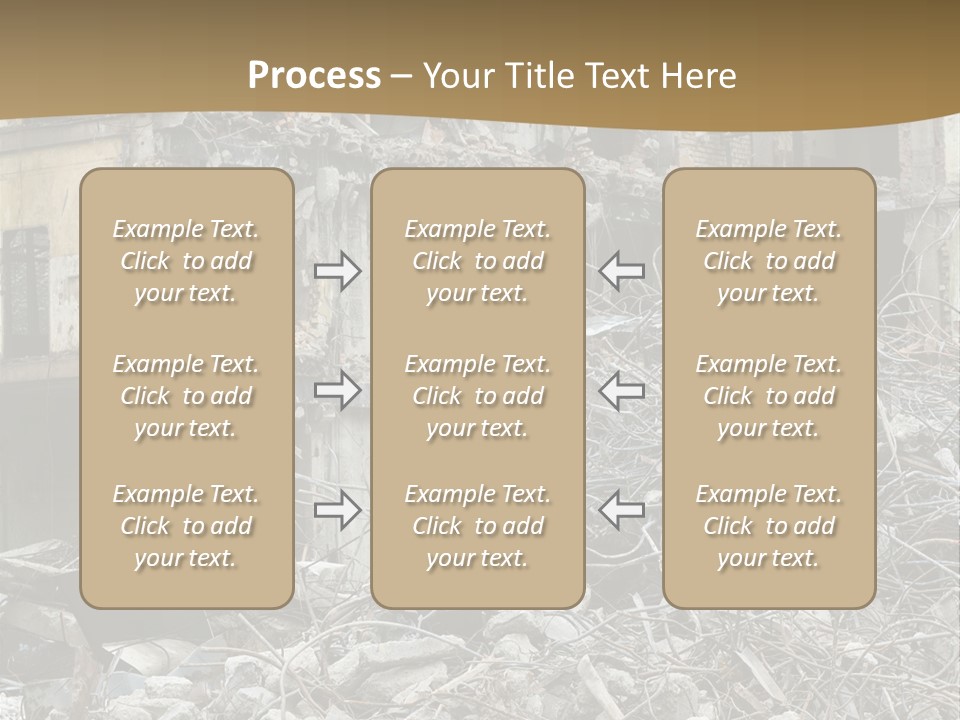 Terrorism Danger Impact PowerPoint Template