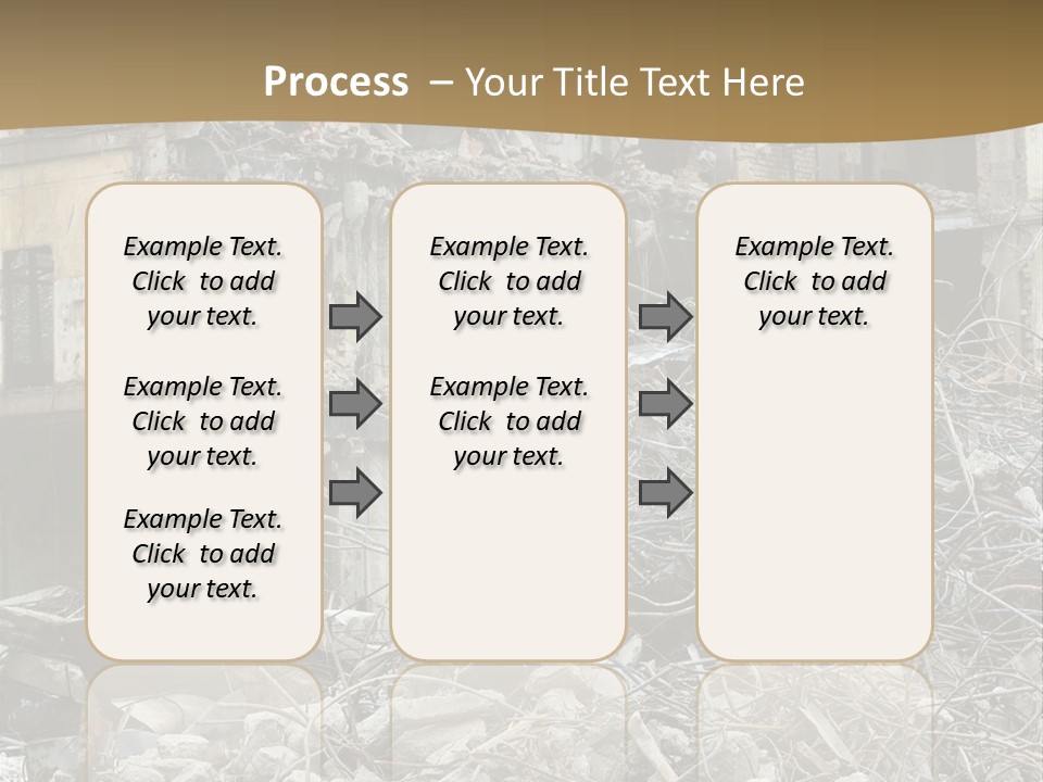 Terrorism Danger Impact PowerPoint Template
