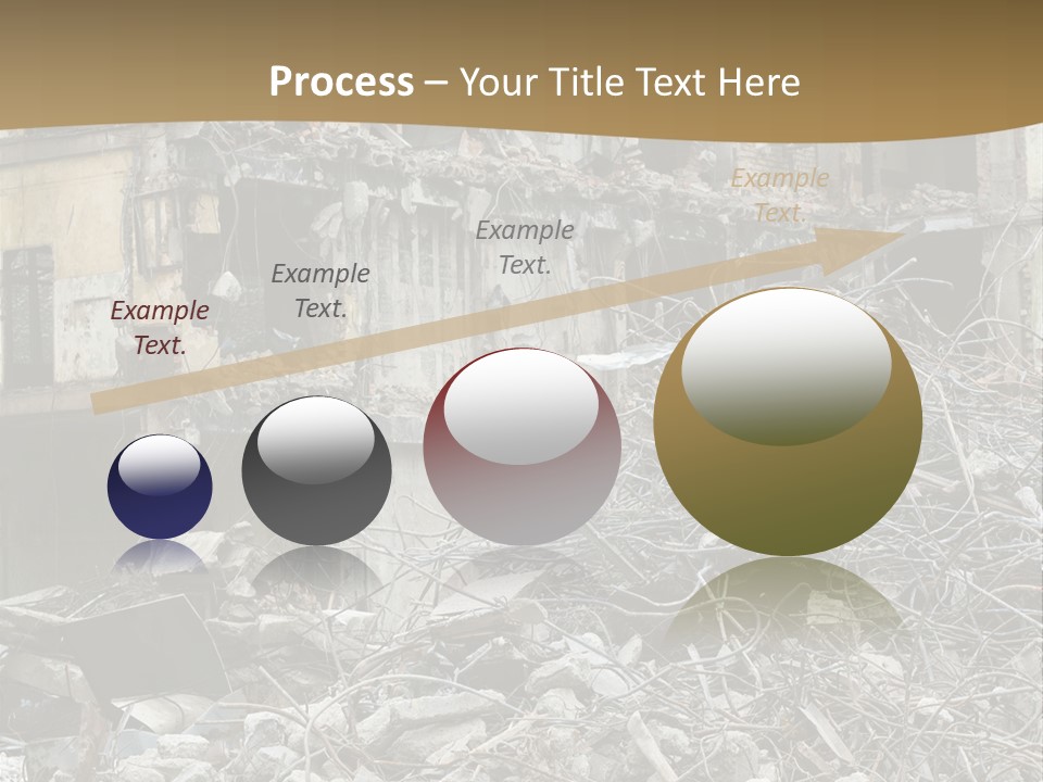 Terrorism Danger Impact PowerPoint Template