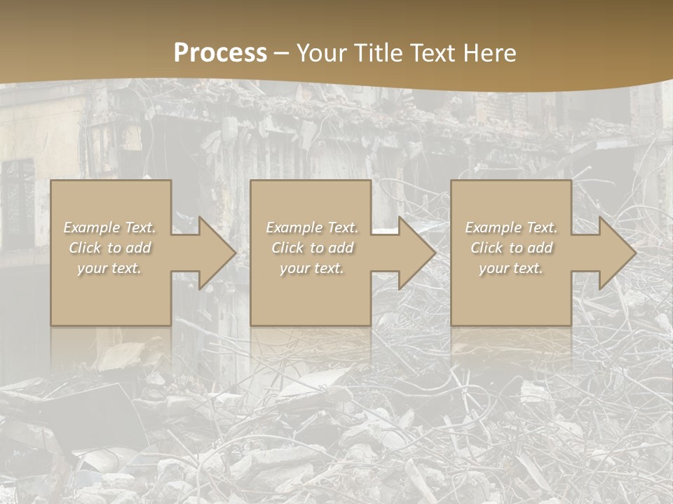 Terrorism Danger Impact PowerPoint Template