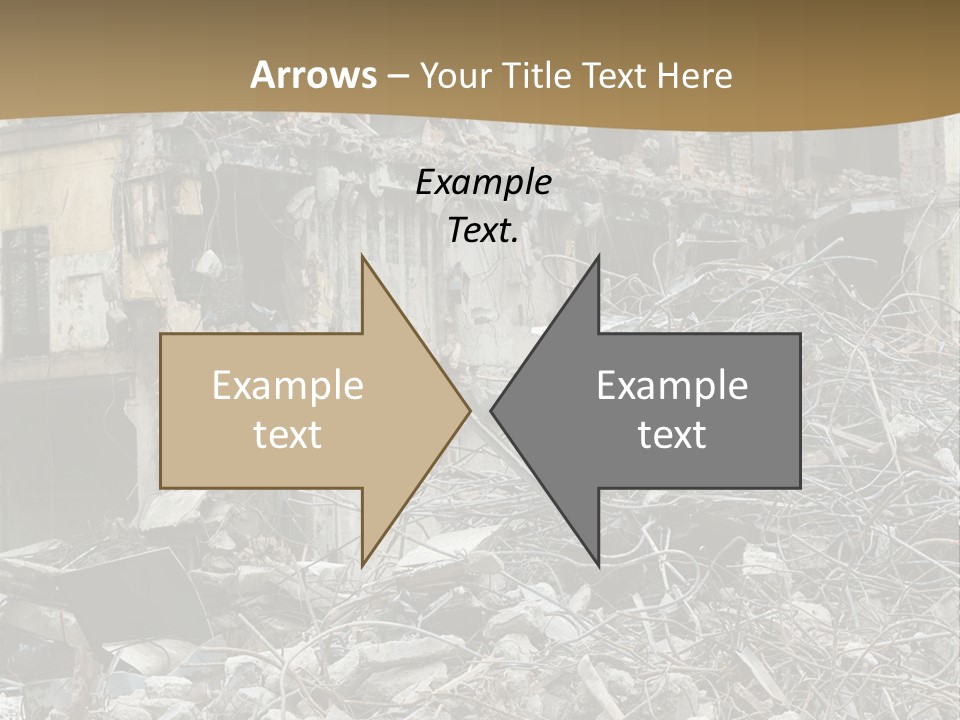 Terrorism Danger Impact PowerPoint Template