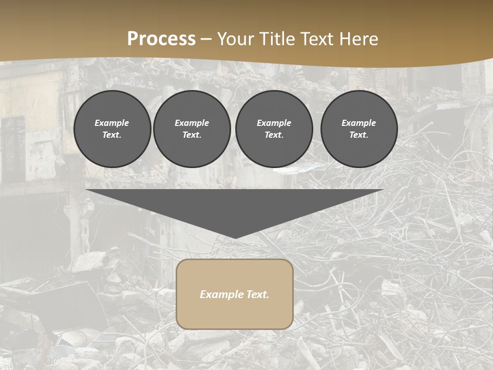 Terrorism Danger Impact PowerPoint Template