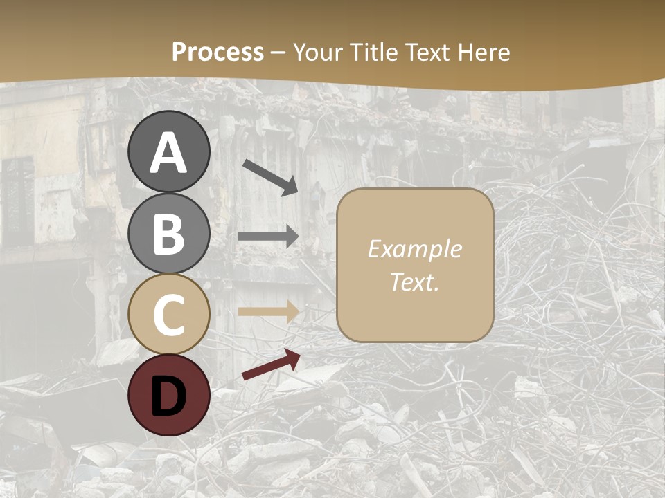 Terrorism Danger Impact PowerPoint Template