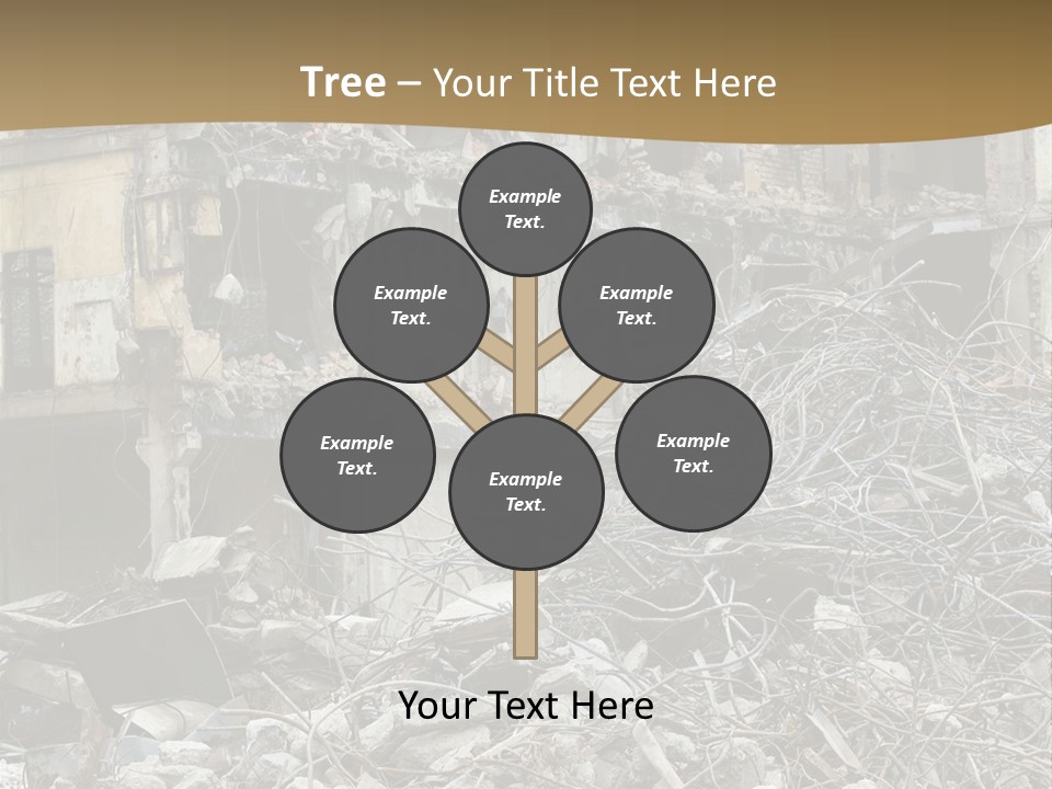 Terrorism Danger Impact PowerPoint Template