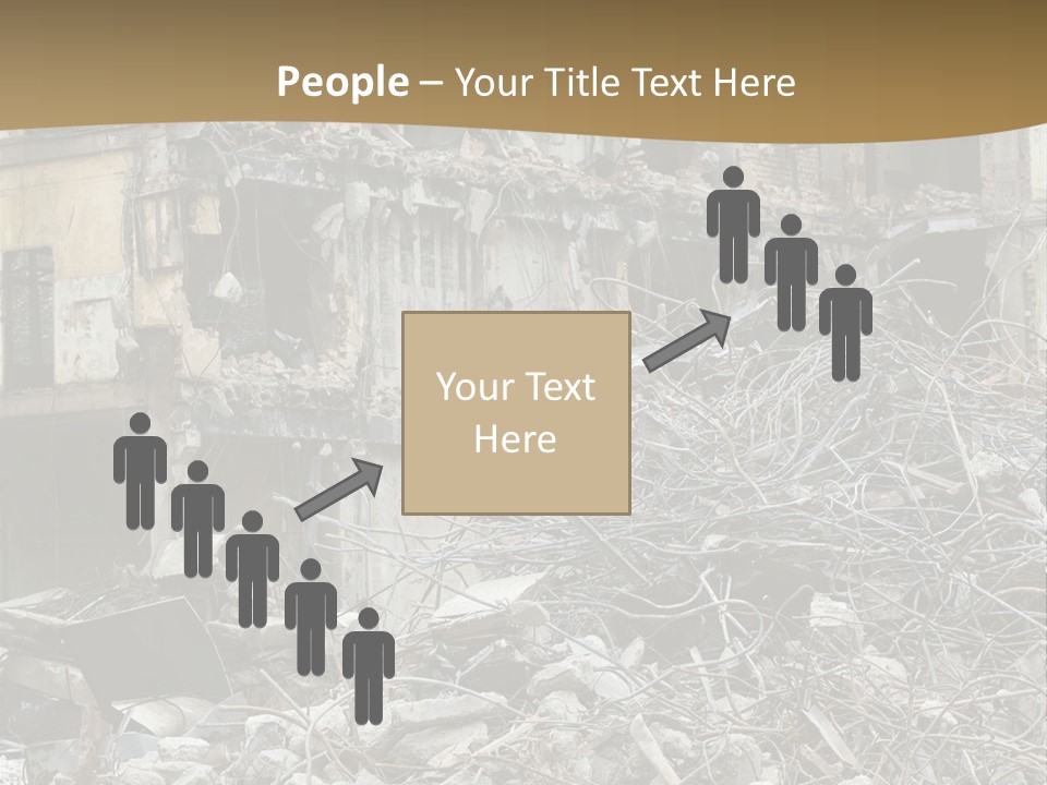Terrorism Danger Impact PowerPoint Template