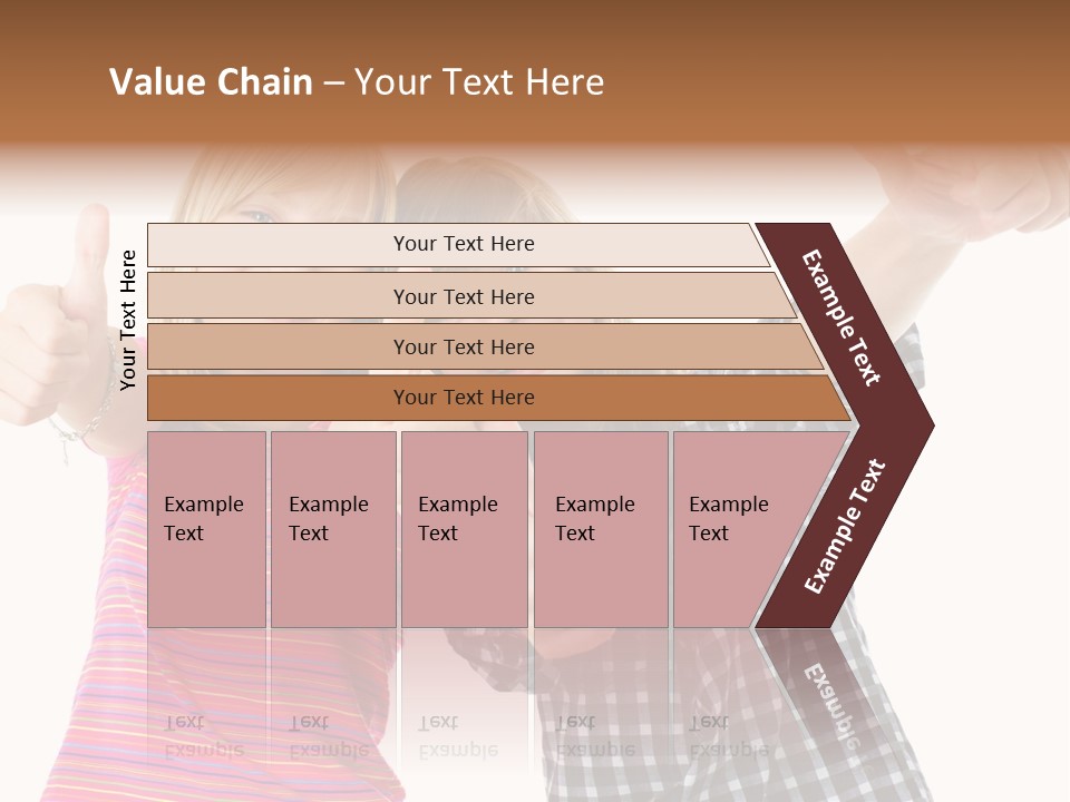 Friendly Teenager Cheerful PowerPoint Template