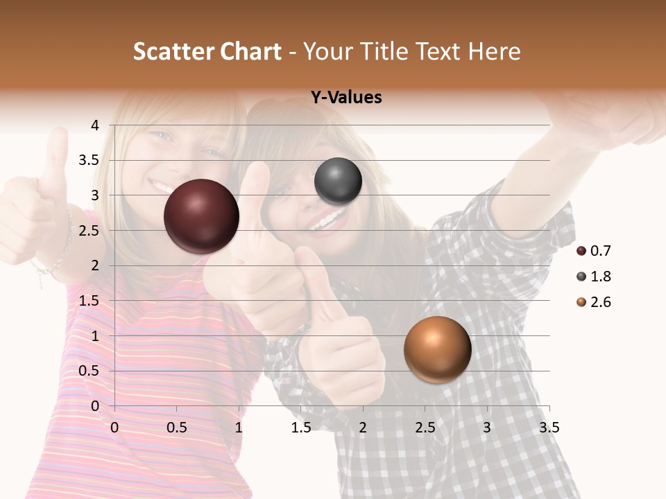 Friendly Teenager Cheerful PowerPoint Template