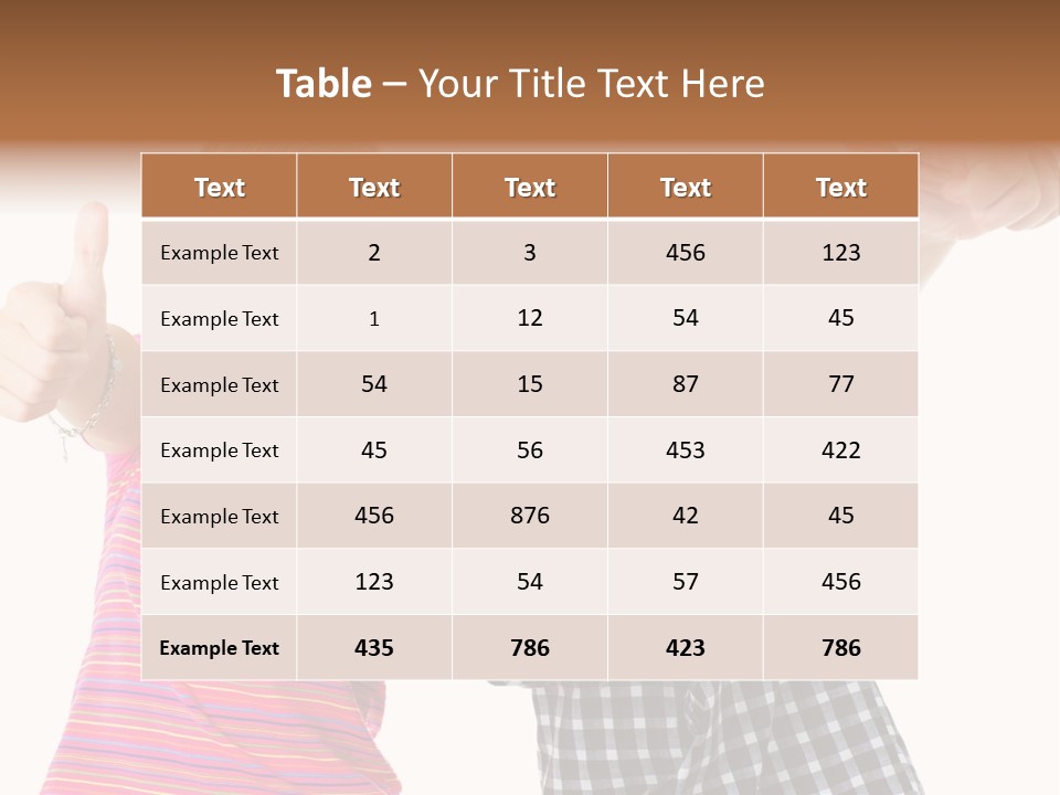 Friendly Teenager Cheerful PowerPoint Template