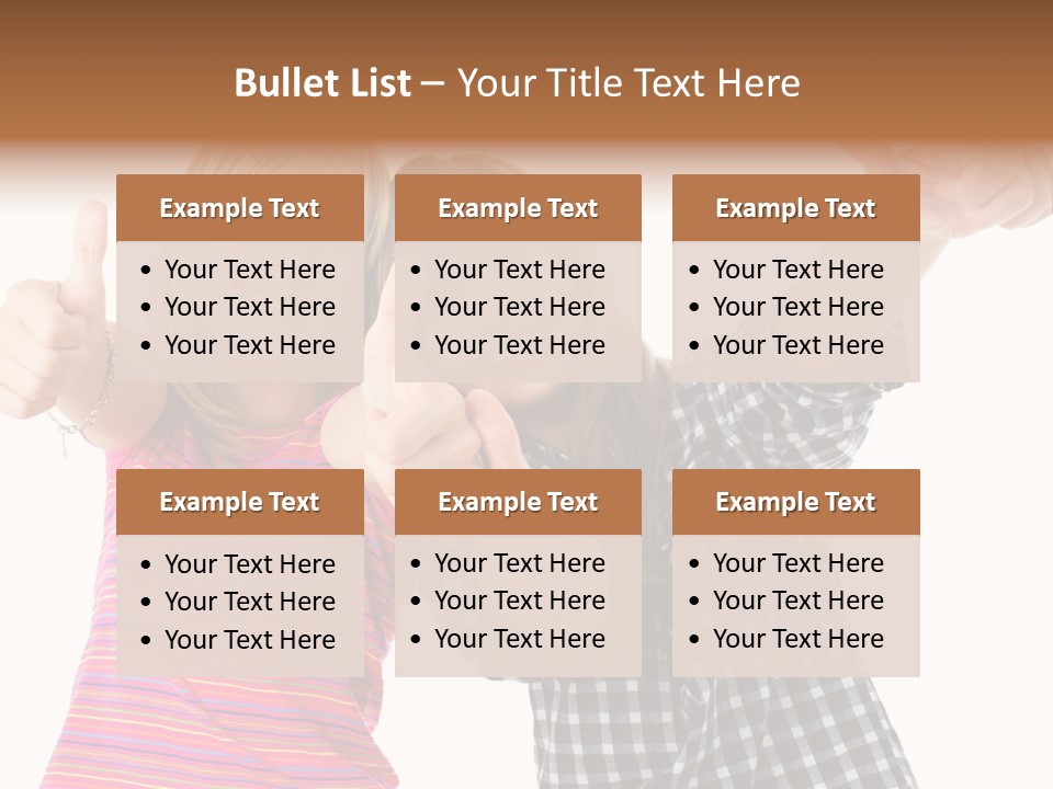 Friendly Teenager Cheerful PowerPoint Template