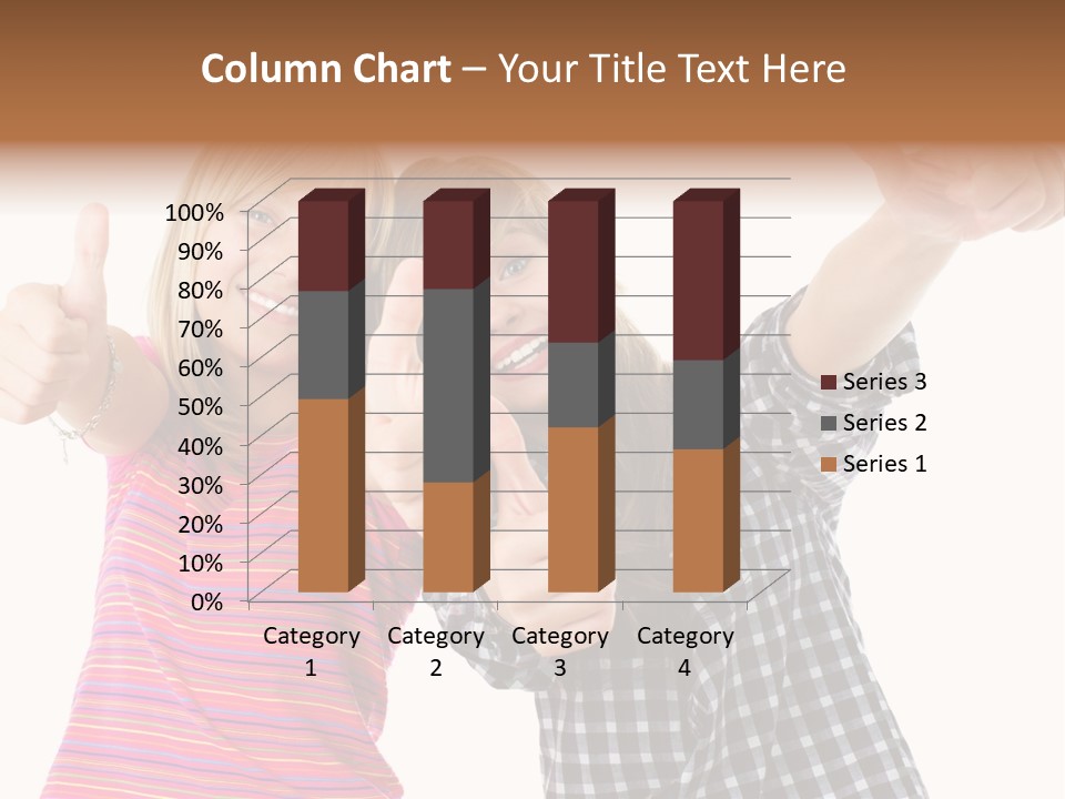Friendly Teenager Cheerful PowerPoint Template